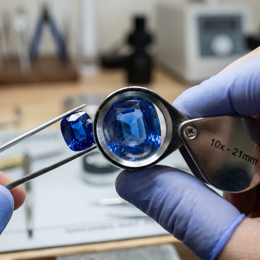 How to Identify a Real Blue Sapphire